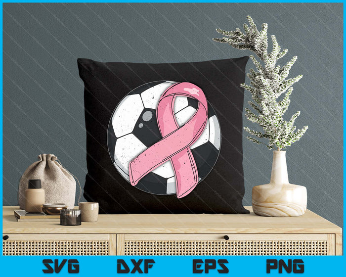 Soccer Pink Ribbon Breast Cancer Awareness Sport Lover SVG PNG Digital Cutting Files Soccer Pink Ribbon Breast Cancer Awareness Sport Lover SVG PNG Digital Cutting Files
