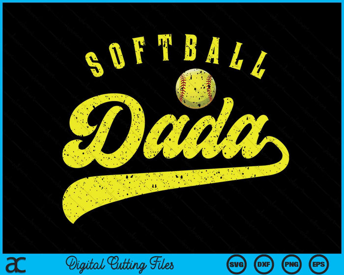 Softball Dada SVG PNG Digital Printable Files Softball Dada SVG PNG Digital Printable Files