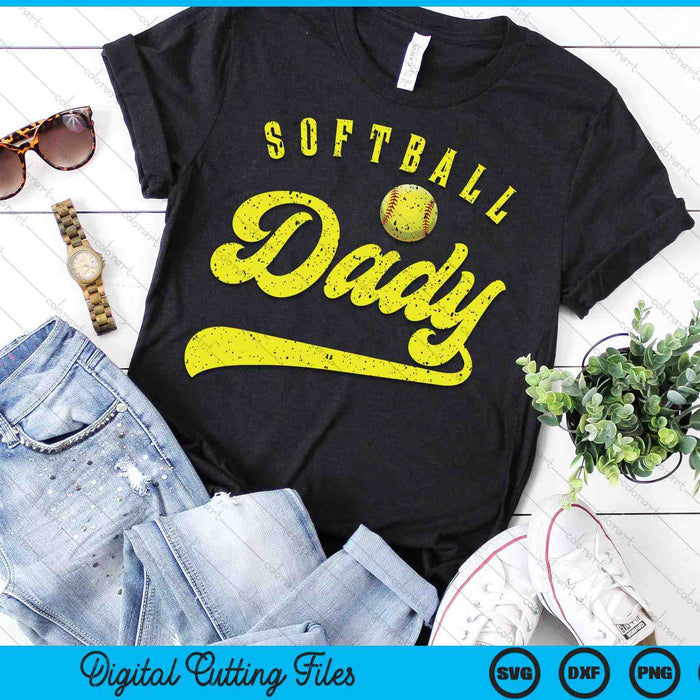 Softball Dady SVG PNG Digital Printable Files Softball Dady SVG PNG Digital Printable Files