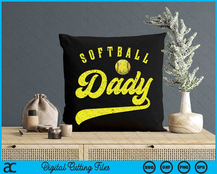 Softball Dady SVG PNG Digital Printable Files Softball Dady SVG PNG Digital Printable Files