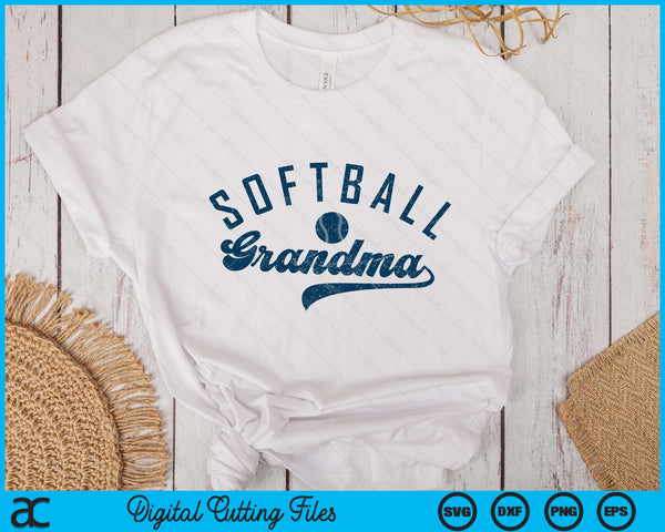 Softball Grandma Gifts Mother's Day SVG PNG Digital Printable Files