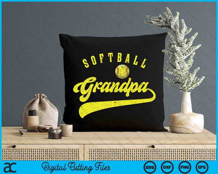 Softball Grandpa SVG PNG Digital Printable Files Softball Grandpa SVG PNG Digital Printable Files