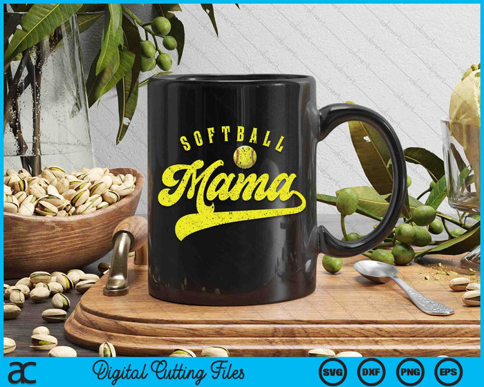 Softball Mama SVG PNG Digital Printable Files Softball Mama SVG PNG Digital Printable Files