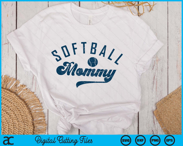 Softball Mommy Gifts Mother's Day SVG PNG Digital Printable Files