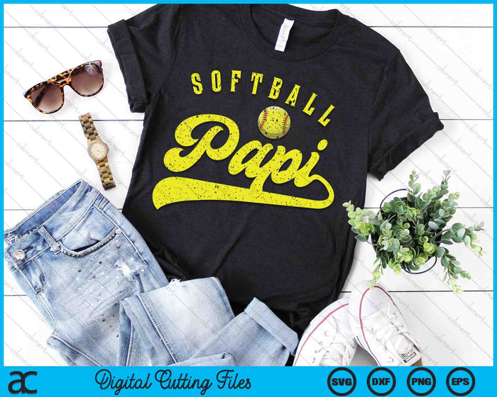 Softball Papi SVG PNG Digital Printable Files Softball Papi SVG PNG Digital Printable Files