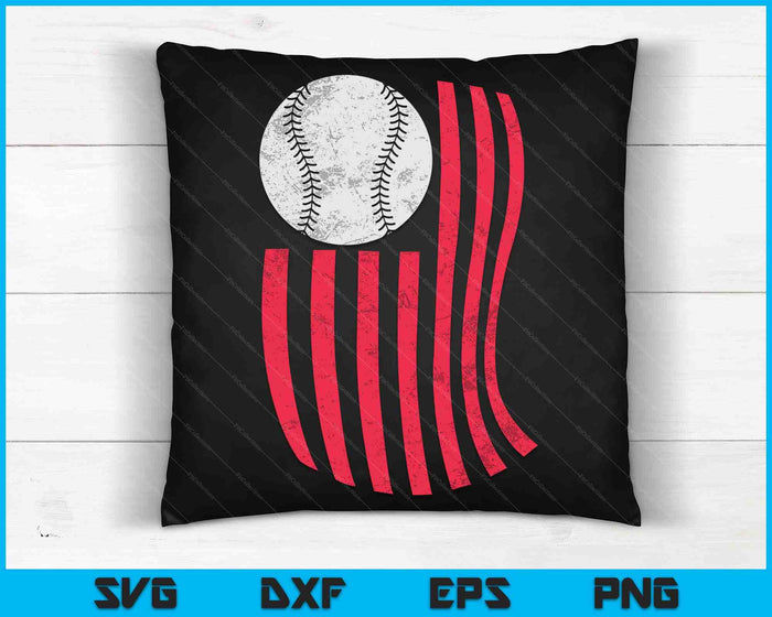 Softball USA American Flag Vintage 4th Of July SVG PNG Digital Cutting Files Softball USA American Flag Vintage 4th Of July SVG PNG Digital Cutting Files