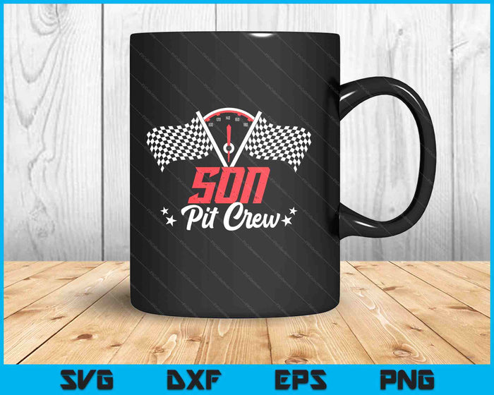 Son Pit Crew Birthday Party Race Car Lover Racing Family SVG PNG Digital Printable Files Son Pit Crew Birthday Party Race Car Lover Racing Family SVG PNG Digital Printable Files