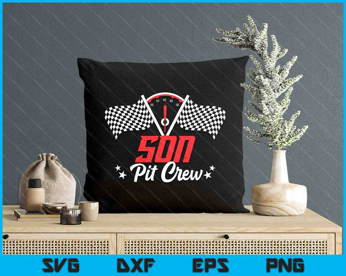 Son Pit Crew Birthday Party Race Car Lover Racing Family SVG PNG Digital Printable Files Son Pit Crew Birthday Party Race Car Lover Racing Family SVG PNG Digital Printable Files
