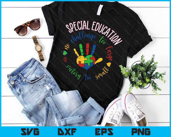 Special Education & Autism Awareness Teacher SVG PNG Digital Printable Files