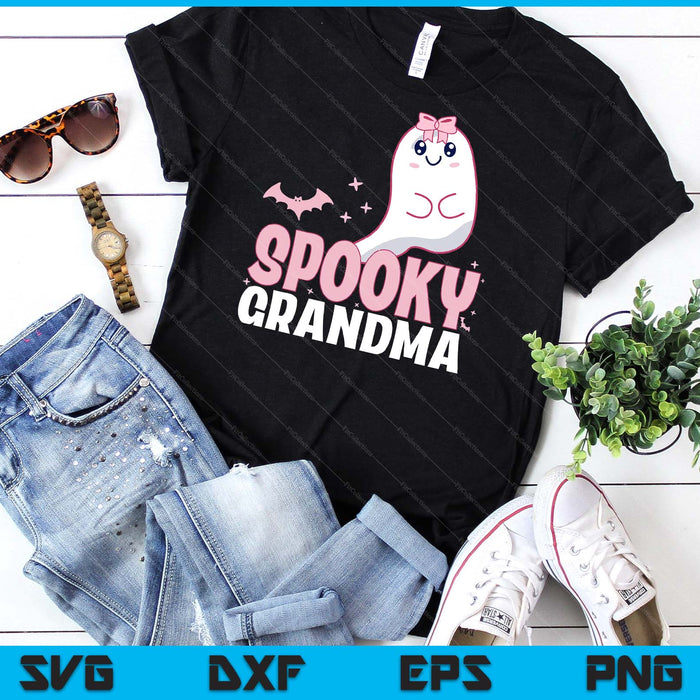 Spooky Dad Family Cute Pink White Ghost Boo Halloween SVG PNG Digital Cutting File Spooky Dad Family Cute Pink White Ghost Boo Halloween SVG PNG Digital Cutting File