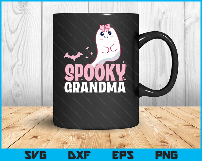 Spooky Dad Family Cute Pink White Ghost Boo Halloween SVG PNG Digital Cutting File Spooky Dad Family Cute Pink White Ghost Boo Halloween SVG PNG Digital Cutting File