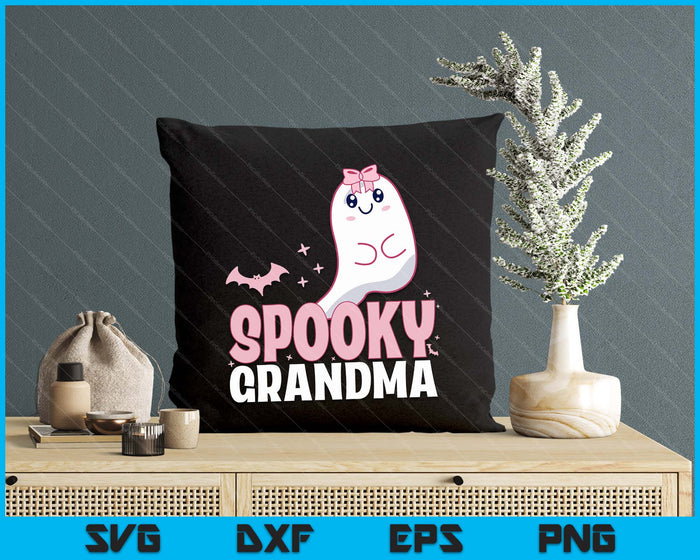 Spooky Dad Family Cute Pink White Ghost Boo Halloween SVG PNG Digital Cutting File Spooky Dad Family Cute Pink White Ghost Boo Halloween SVG PNG Digital Cutting File