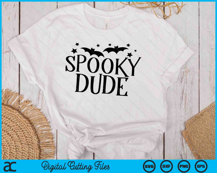 Spooky Dude, Boys Halloween SVG PNG Cutting Printable Files Spooky Dude, Boys Halloween SVG PNG Cutting Printable Files