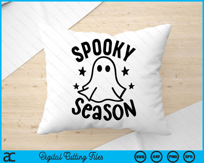 Spooky Season Cute Ghost Halloween SVG PNG Digital Cutting Files Spooky Season Cute Ghost Halloween SVG PNG Digital Cutting Files