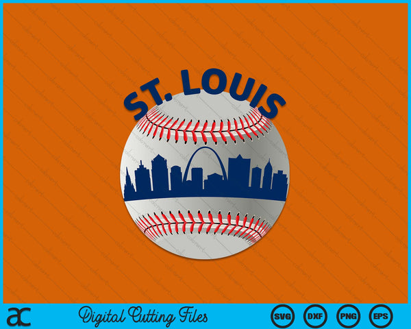 St. Louis Baseball Team Fans of Space City SVG PNG Cutting Printable Files
