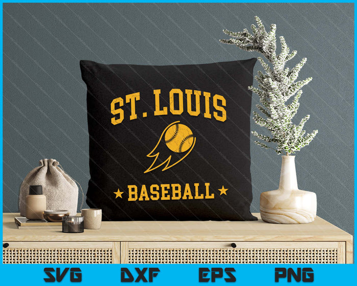 St. Louis Baseball Vintage Gameday Retro Baseball Lover SVG PNG Digital Printable Files St. Louis Baseball Vintage Gameday Retro Baseball Lover SVG PNG Digital Printable Files