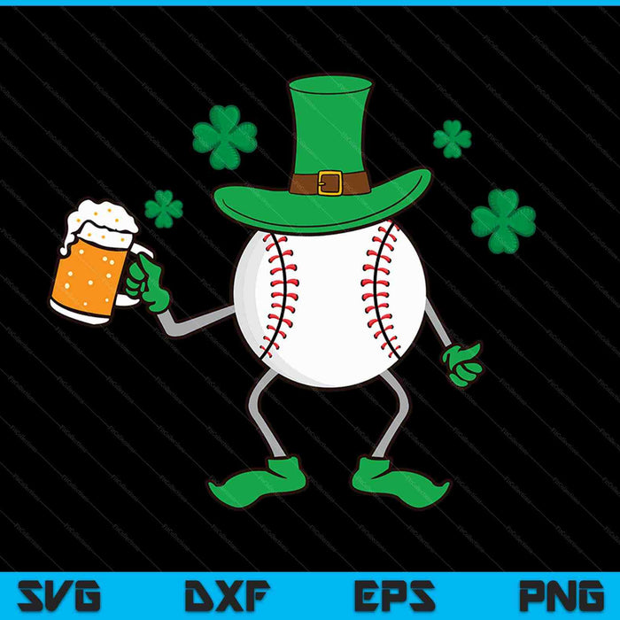St Patrick's Day Irish Baseball Beer SVG PNG Digital Cutting Files St Patrick's Day Irish Baseball Beer SVG PNG Digital Cutting Files