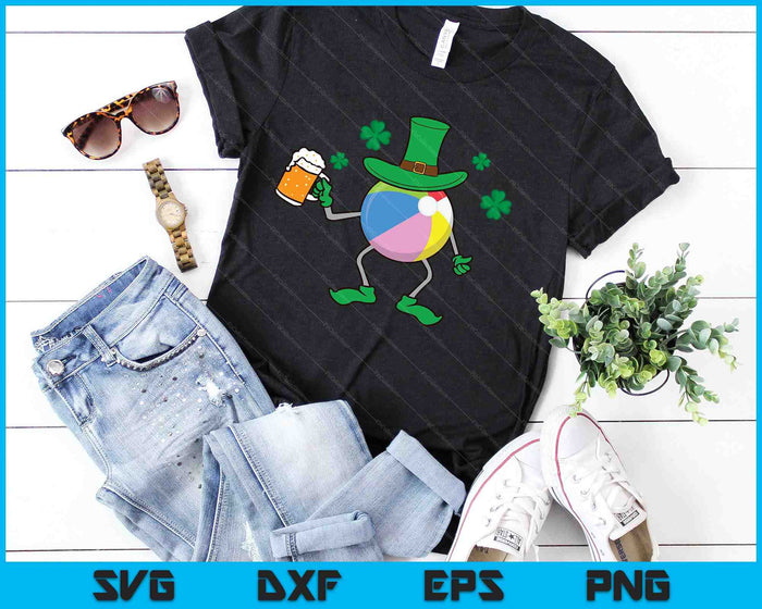 St Patrick's Day Irish Beach Ball Beer SVG PNG Digital Cutting Files St Patrick's Day Irish Beach Ball Beer SVG PNG Digital Cutting Files