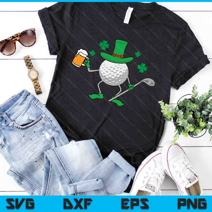 St Patrick's Day Irish Golf Beer SVG PNG Digital Cutting Files St Patrick's Day Irish Golf Beer SVG PNG Digital Cutting Files