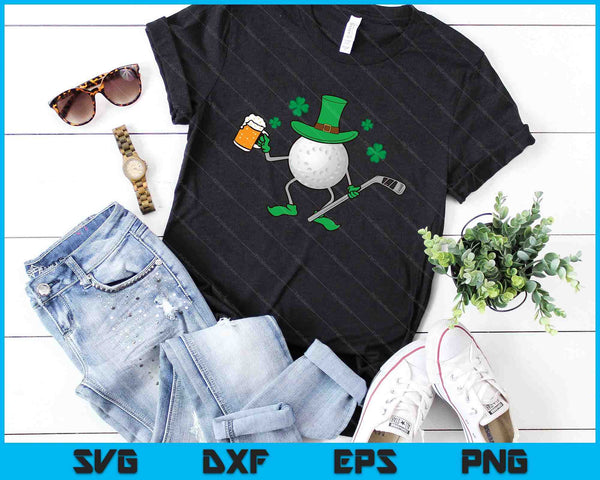 St Patrick's Day Irish Hockey Beer SVG PNG Digital Cutting Files