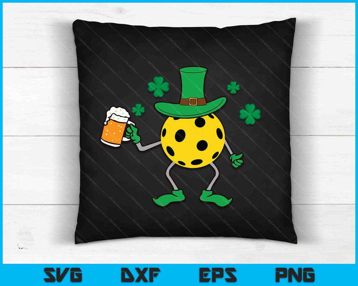 St Patrick's Day Irish Pickleball Beer SVG PNG Digital Cutting Files St Patrick's Day Irish Pickleball Beer SVG PNG Digital Cutting Files