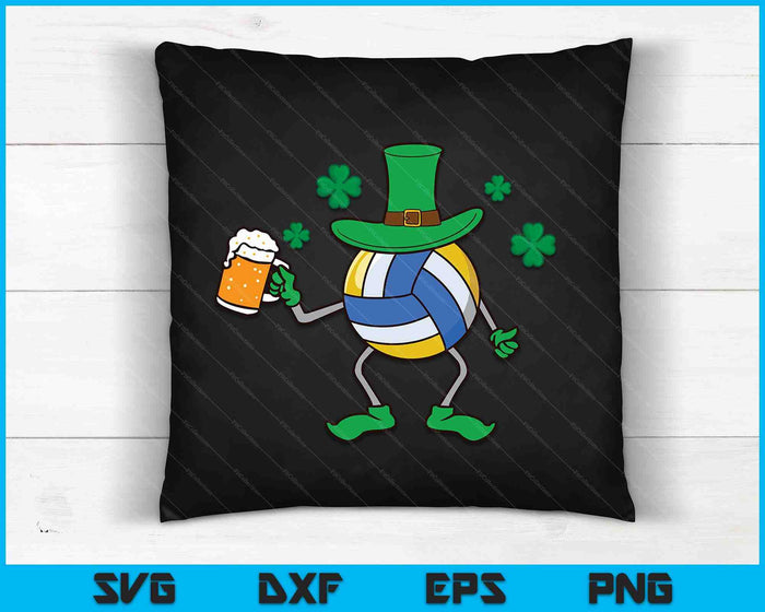St Patrick's Day Irish Volleyball Beer SVG PNG Digital Cutting Files St Patrick's Day Irish Volleyball Beer SVG PNG Digital Cutting Files