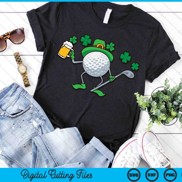St Patricks Day Golf Golfing Irish Golfer Beer Humor SVG PNG Digital Cutting Files St Patricks Day Golf Golfing Irish Golfer Beer Humor SVG PNG Digital Cutting Files