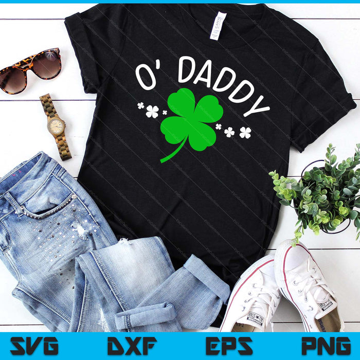 St Patricks Day Pregnancy Announcement Matching Couple Daddy SVG PNG Digital Printable Files