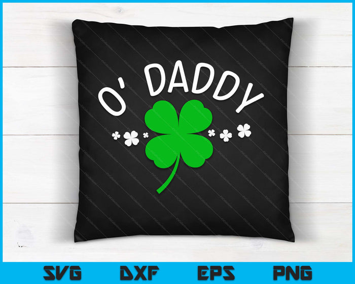 St Patricks Day Pregnancy Announcement Matching Couple Daddy SVG PNG Digital Printable Files