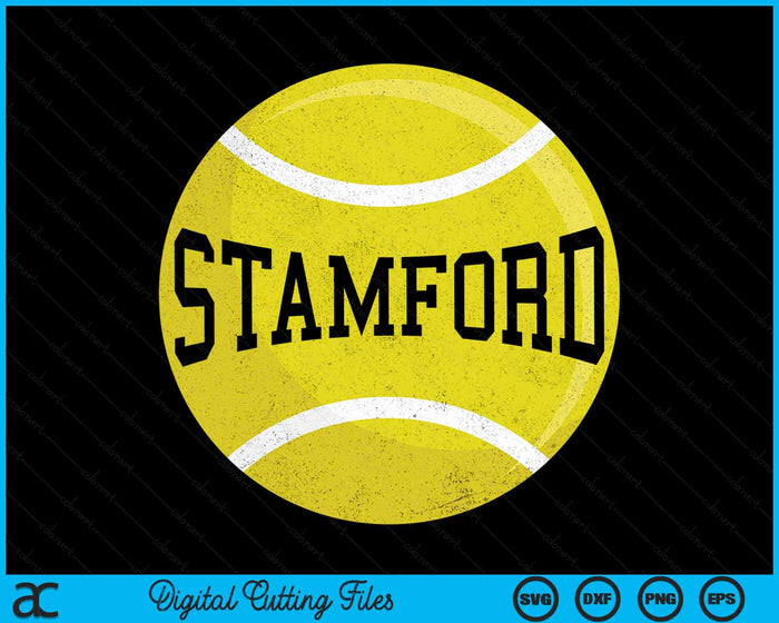 Stamford Tennis Fan SVG PNG Digital Cutting Files Stamford Tennis Fan SVG PNG Digital Cutting Files