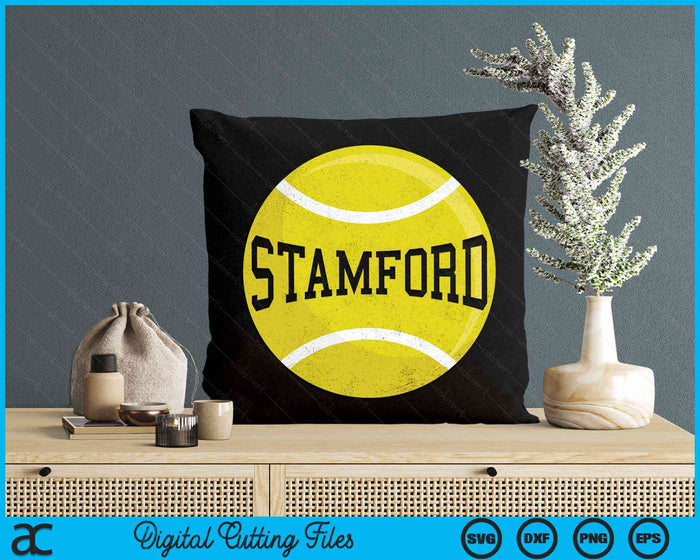 Stamford Tennis Fan SVG PNG Digital Cutting Files Stamford Tennis Fan SVG PNG Digital Cutting Files
