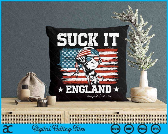 Zuig het Engeland grappig 4 juli George Washington 1776 SVG PNG digitale snijbestanden Zuig het Engeland grappig 4 juli George Washington 1776 SVG PNG digitale snijbestanden