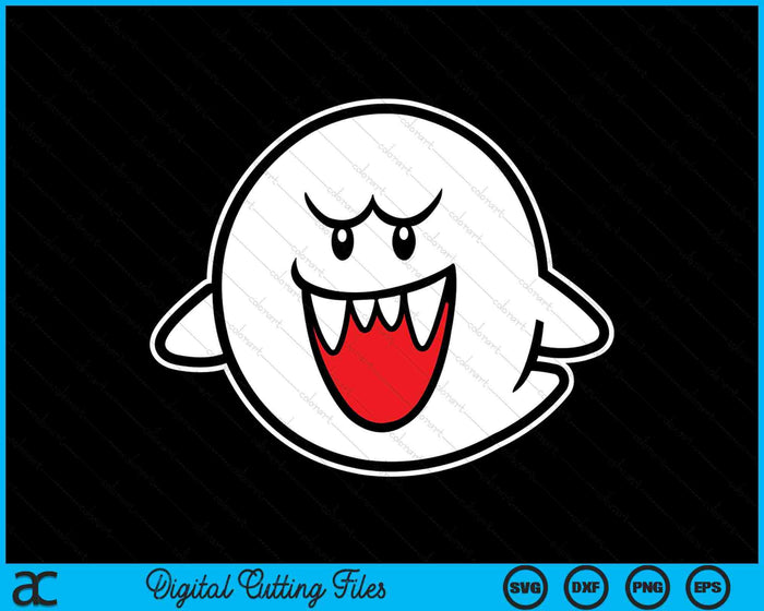 Super Mario Boo Trick Or Treat Halloween SVG PNG Digital Cutting Files Super Mario Boo Trick Or Treat Halloween SVG PNG Digital Cutting Files