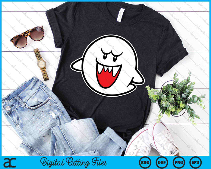 Super Mario Boo Trick Or Treat Halloween SVG PNG Digital Cutting Files Super Mario Boo Trick Or Treat Halloween SVG PNG Digital Cutting Files