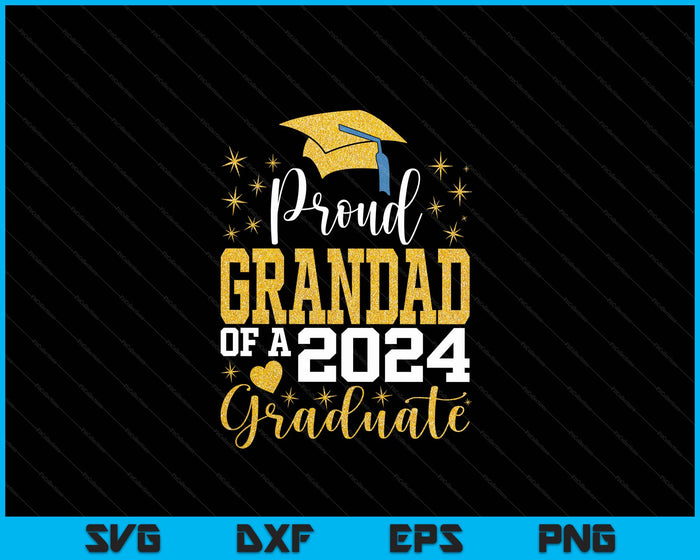 Super Proud Grandad Of 2024 Graduate Awesome Family College SVG PNG Digital Cutting Files Super Proud Grandad Of 2024 Graduate Awesome Family College SVG PNG Digital Cutting Files