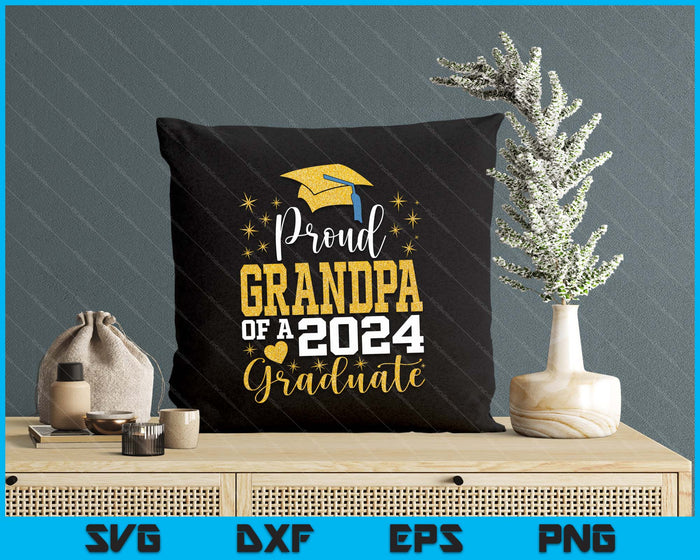 Super Proud Grandpa Of 2024 Graduate Awesome Family College SVG PNG Digital Cutting Files Super Proud Grandpa Of 2024 Graduate Awesome Family College SVG PNG Digital Cutting Files