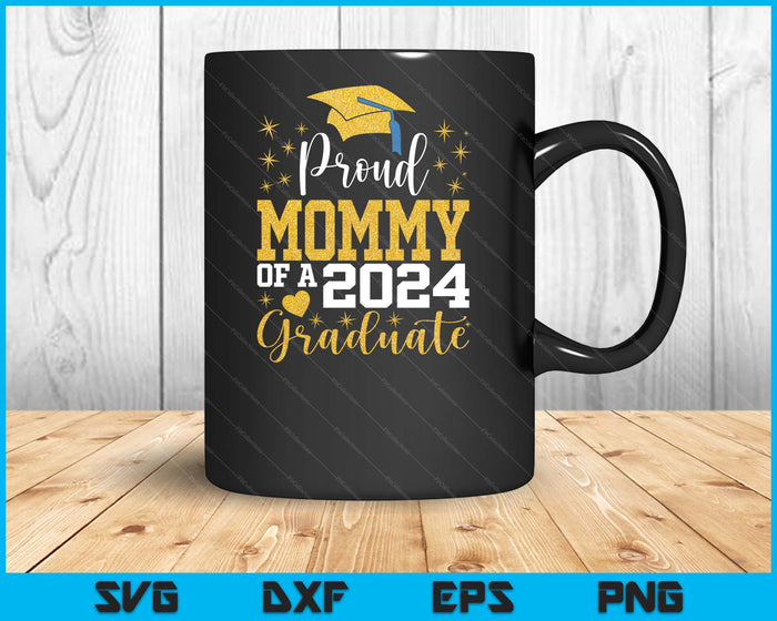 Super Proud Mommy Of 2024 Graduate Awesome Family College SVG PNG Digital Cutting Files Super Proud Mommy Of 2024 Graduate Awesome Family College SVG PNG Digital Cutting Files