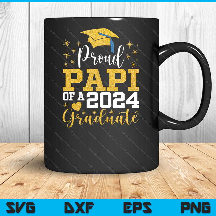 Super Proud Papi Of 2024 Graduate Awesome Family College SVG PNG Digital Cutting Files Super Proud Papi Of 2024 Graduate Awesome Family College SVG PNG Digital Cutting Files