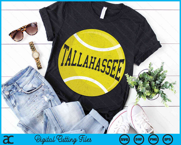 Tallahassee Tennis Fan SVG PNG Digital Cutting Files