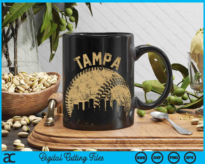 Tampa Baseball Skyline Player Coach Fan SVG PNG Digital Printable Files Tampa Baseball Skyline Player Coach Fan SVG PNG Digital Printable Files