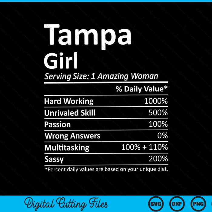 Tampa Girl FL Florida Funny City Home Roots SVG PNG Cutting Printable Files Tampa Girl FL Florida Funny City Home Roots SVG PNG Cutting Printable Files