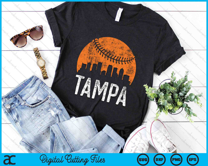 Tampa Skyline Tampa Baseball SVG PNG Printable Cutting Files Tampa Skyline Tampa Baseball SVG PNG Printable Cutting Files
