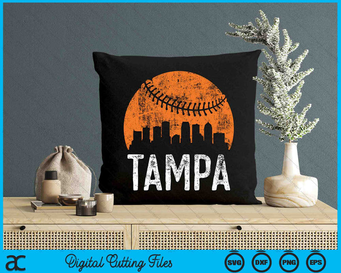 Tampa Skyline Tampa Baseball SVG PNG Printable Cutting Files Tampa Skyline Tampa Baseball SVG PNG Printable Cutting Files