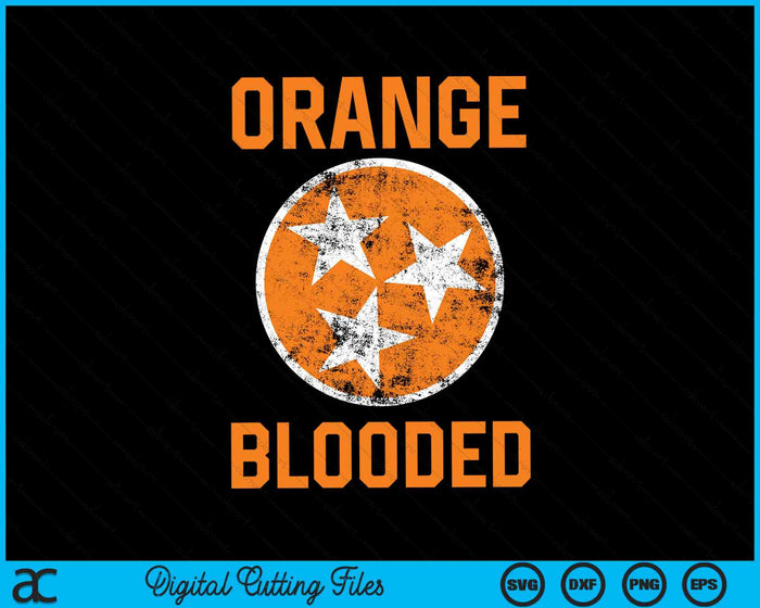 Tennessee Fan Orange Blooded Vol Sports Fan State Flag SVG PNG Archivos de corte digital Tennessee Fan Orange Blooded Vol Sports Fan State Flag SVG PNG Archivos de corte digital