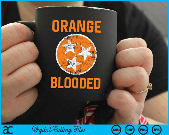 Tennessee Fan Orange Blooded Vol Sports Fan State Flag SVG PNG Archivos de corte digital Tennessee Fan Orange Blooded Vol Sports Fan State Flag SVG PNG Archivos de corte digital