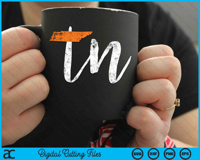 Bandera del estado de Tennessee naranja y blanco hogar SVG PNG archivos de corte digital Bandera del estado de Tennessee naranja y blanco hogar SVG PNG archivos de corte digital