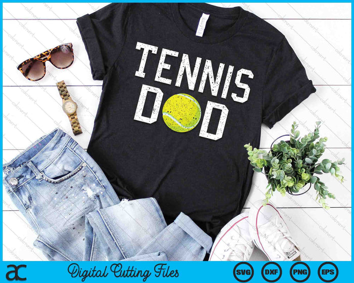 Tennis Dad Clothing Retro Vintage Tennis Dad SVG PNG Cutting Printable Files Tennis Dad Clothing Retro Vintage Tennis Dad SVG PNG Cutting Printable Files