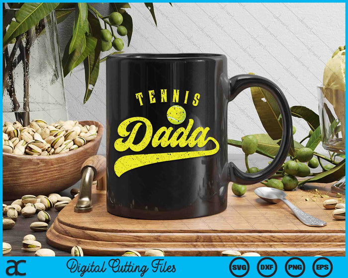 Tennis Dada SVG PNG Digital Cutting File Tennis Dada SVG PNG Digital Cutting File