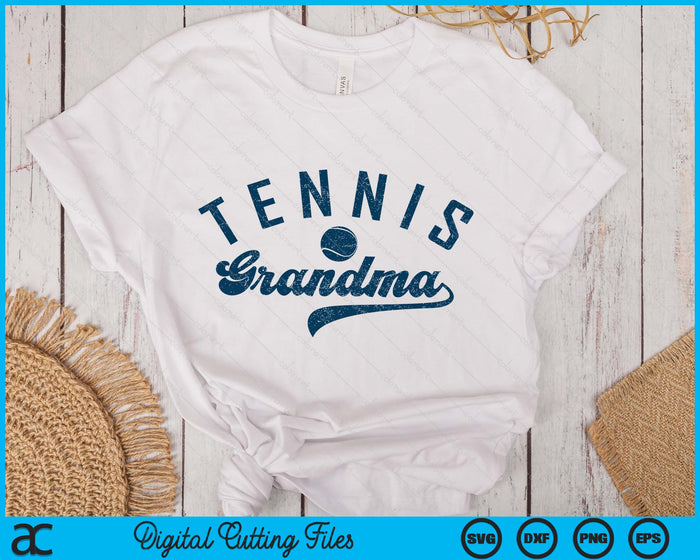 Tennis Grandma Gifts SVG PNG Digital Printable Files Tennis Grandma Gifts SVG PNG Digital Printable Files