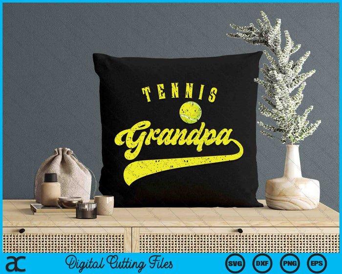 Tennis Grandpa SVG PNG Digital Cutting File Tennis Grandpa SVG PNG Digital Cutting File